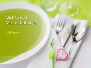 Free Table Setting PowerPoint Template