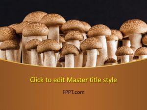 Free Mushroom PowerPoint Template