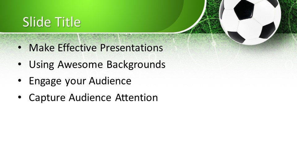 Free Soccer PowerPoint Templates
