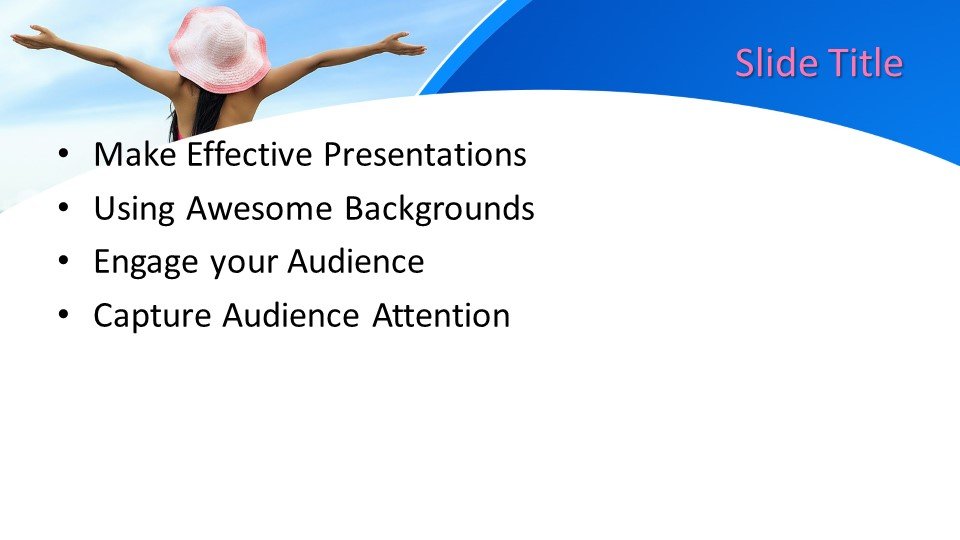girl presentation template