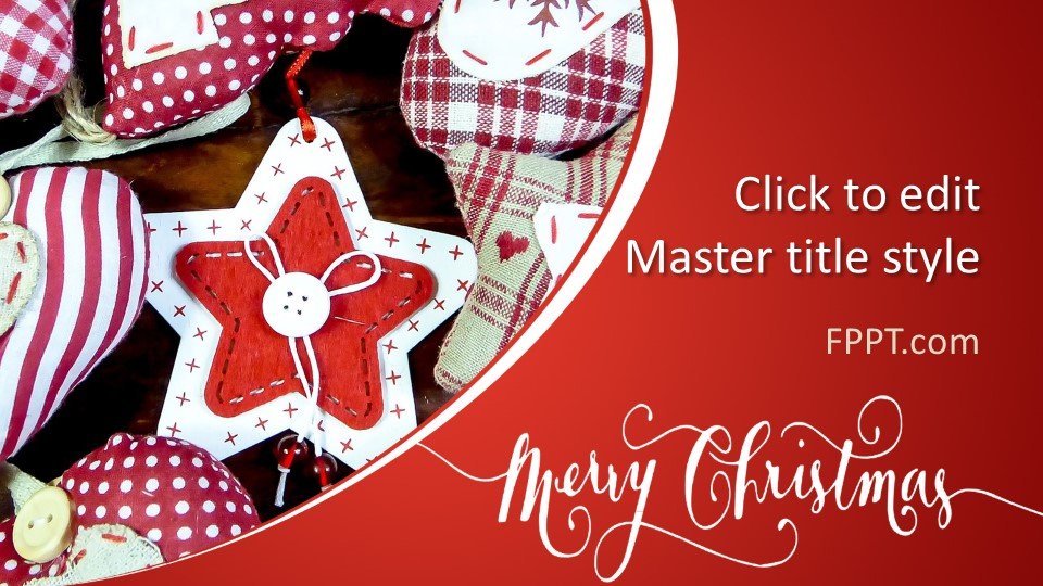 Free Merry Christmas Powerpoint Template Free Powerpoint Templates