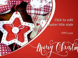 Free Merry Christmas PowerPoint Template