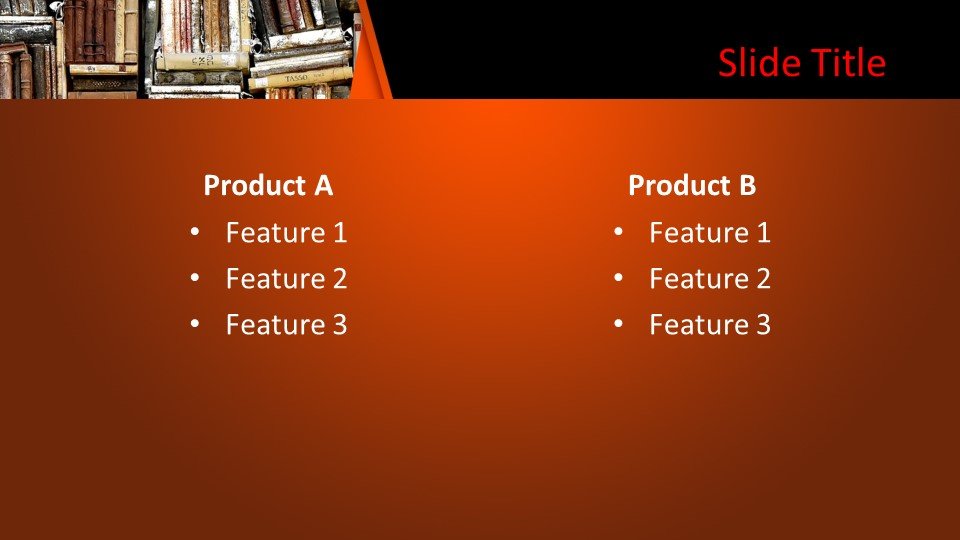 Free Bookshelf PowerPoint Template Free PowerPoint Templates