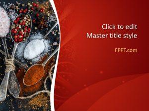 Free Spicy Food PowerPoint Template