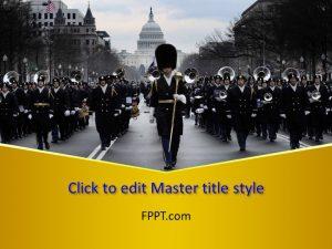 Free Brass Band PowerPoint Template