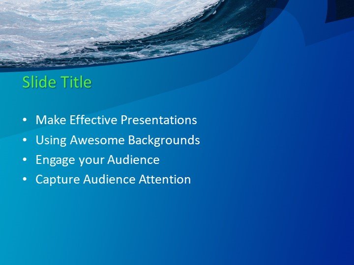 160118-wave-template-4x3-2 - Free PowerPoint Templates