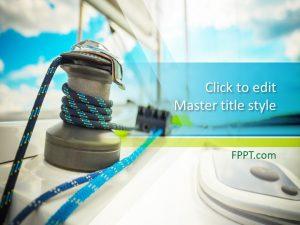 Free Sailing PowerPoint Template