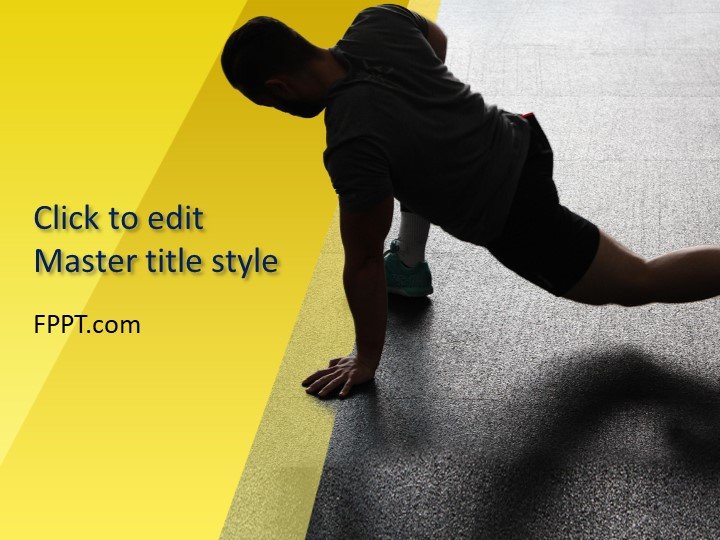 Free Stretching PowerPoint Template - Free PowerPoint Templates