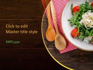 Free Salad PowerPoint Template