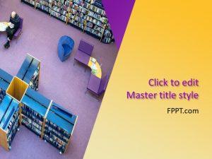 Free Library PowerPoint Template
