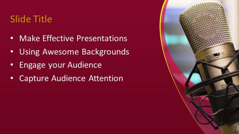 160190-microphone-template-16x9-3 - Free PowerPoint Templates