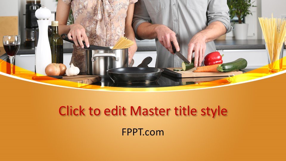 Free Cooking Powerpoint Template Free Powerpoint Templates