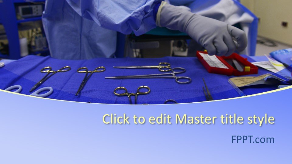 Free Surgery PowerPoint Template Free PowerPoint Templates