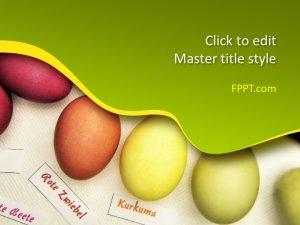 Free Eggs PowerPoint Template