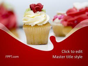 Free Cake PowerPoint Template