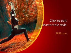 Free Yoga PowerPoint Template