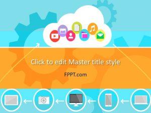 Free Cloud Computing PowerPoint Template