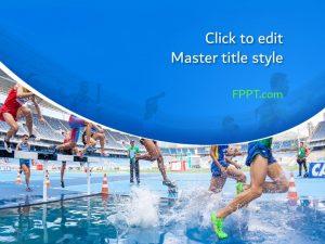 Free Sport Competition PowerPoint Template