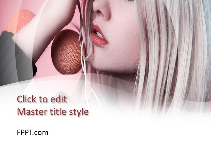 free-blond-woman-powerpoint-template-free-powerpoint-templates