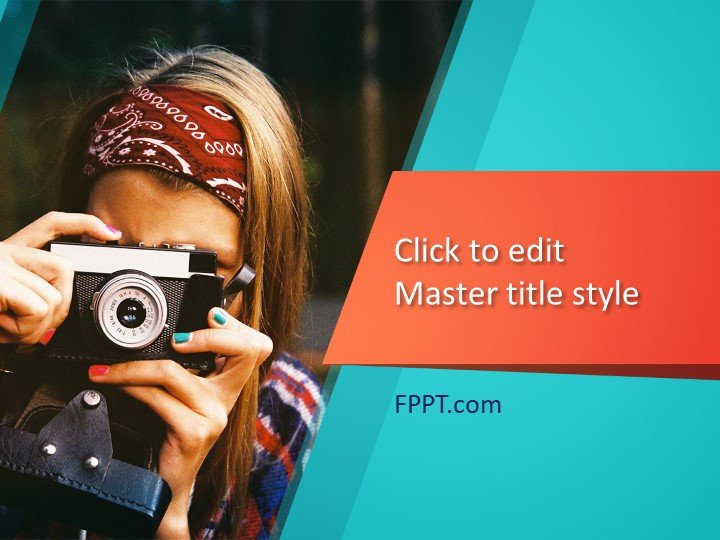Free Photographer Presentation Template