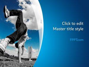 Free Parkour PowerPoint Template