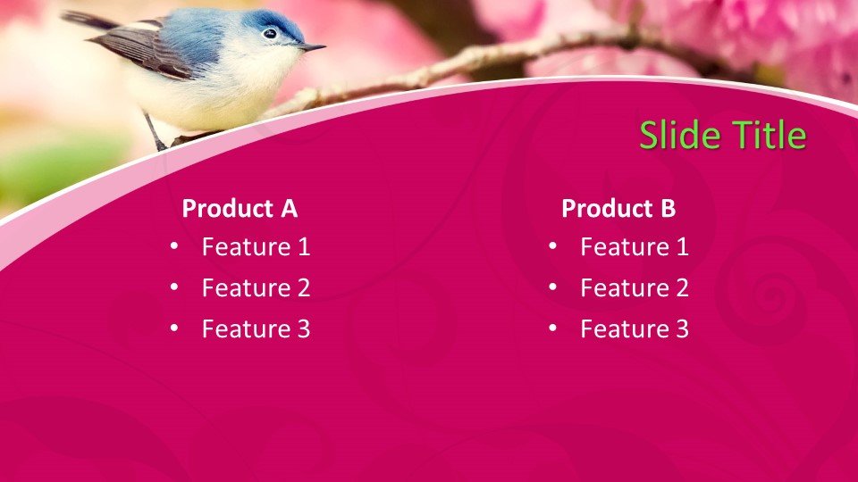 Free Bird PowerPoint Template - Free PowerPoint Templates