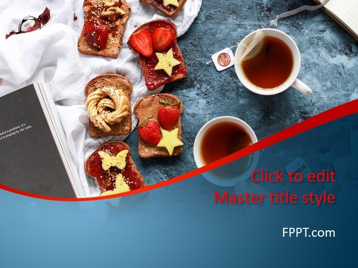 Free Gourmet PowerPoint Template