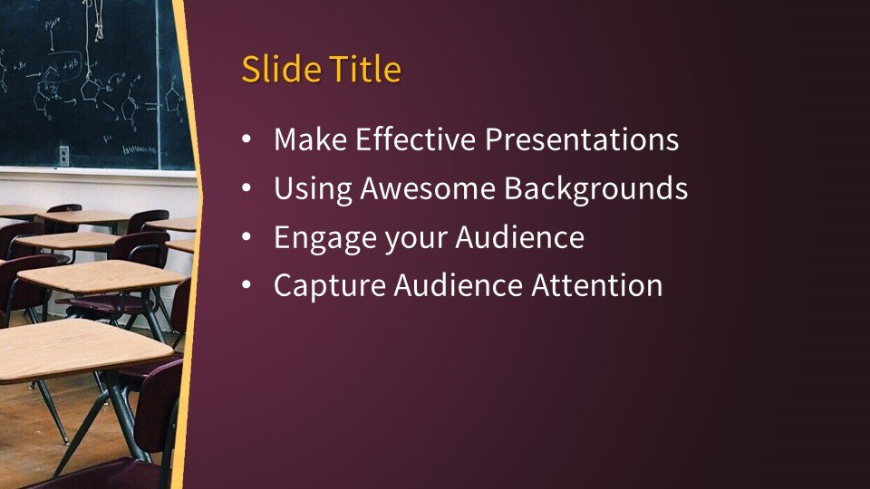 create a powerpoint presentation for classroom assembly