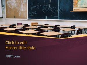 Free Classroom PowerPoint Template