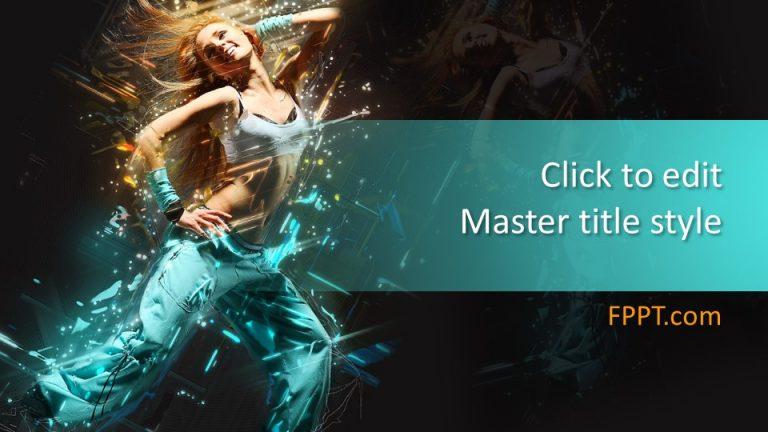 160343 dancer template 16x9 1 Free PowerPoint Templates