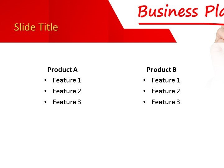 160348-business-plan-template-4x3-4 - Free PowerPoint Templates