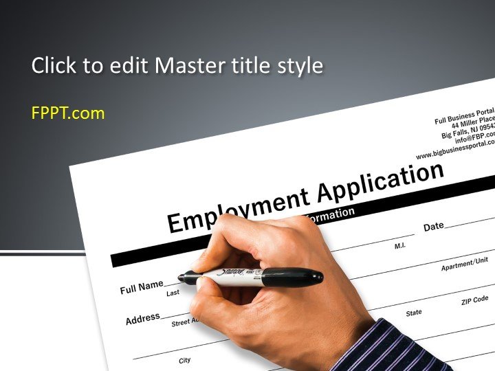 Apply Template Powerpoint