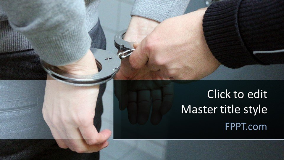 Free Crime PowerPoint Template Free PowerPoint Templates