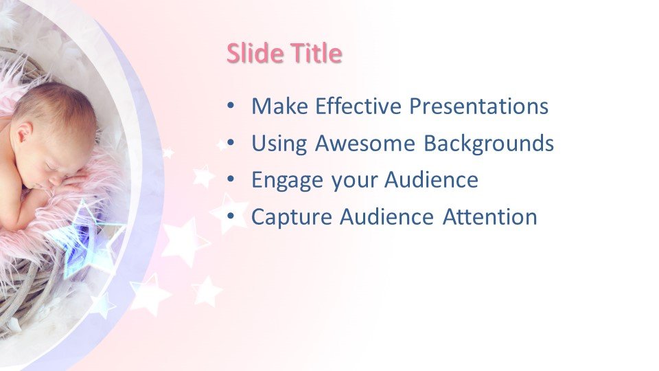 baby powerpoint template
