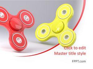 Free Spinner PowerPoint Template