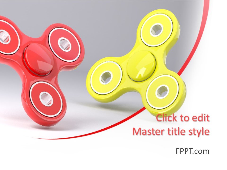 Free Fidget Spinner Graphics for PowerPoint and Google Slides