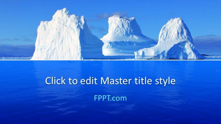 160467 iceberg template 16x9 1 Free PowerPoint Templates