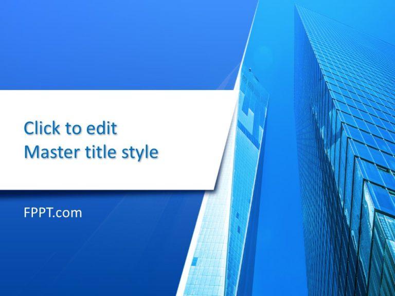 Free Corporate Building PowerPoint Template - Free PowerPoint Templates