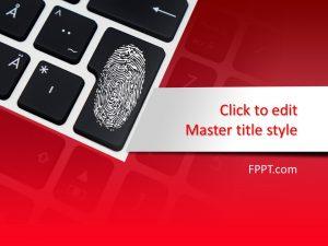 Free Digital Security PowerPoint Template