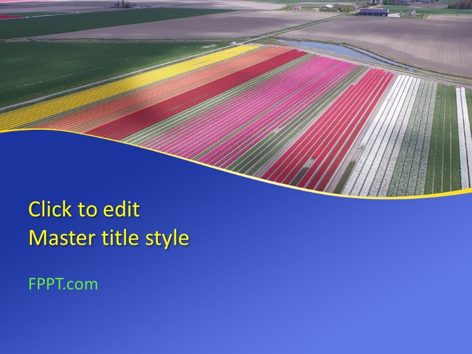 Free Fields PowerPoint Template