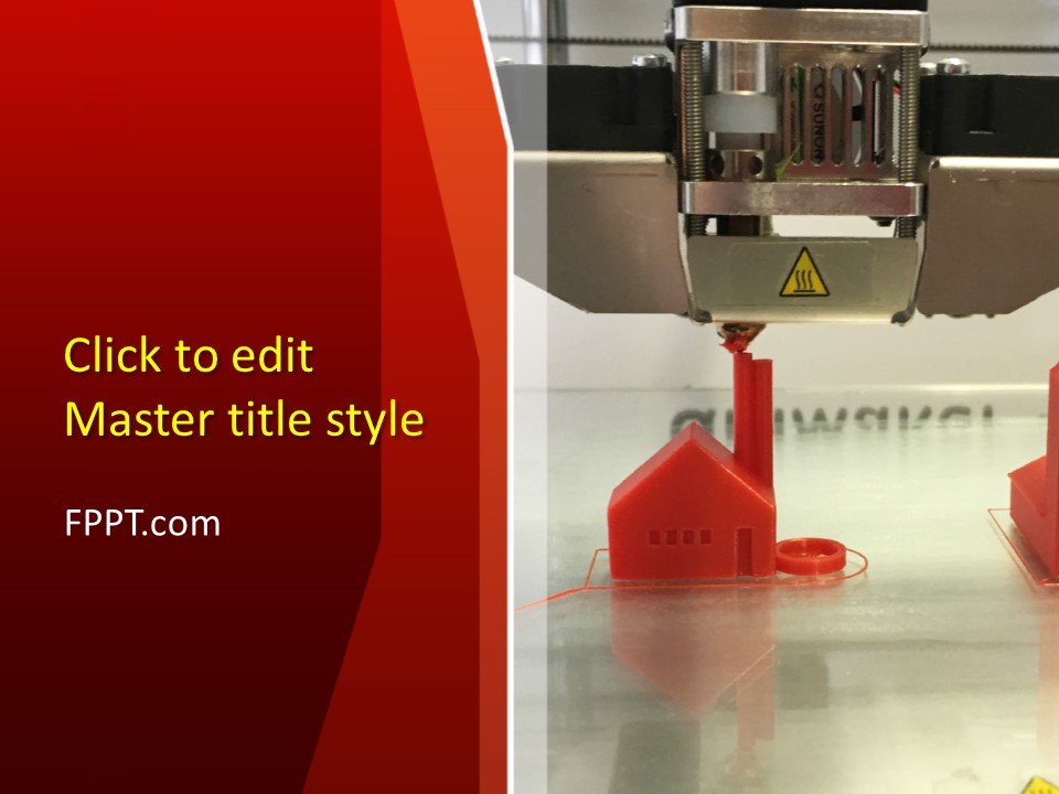 3d Printing Ppt Template Free Download