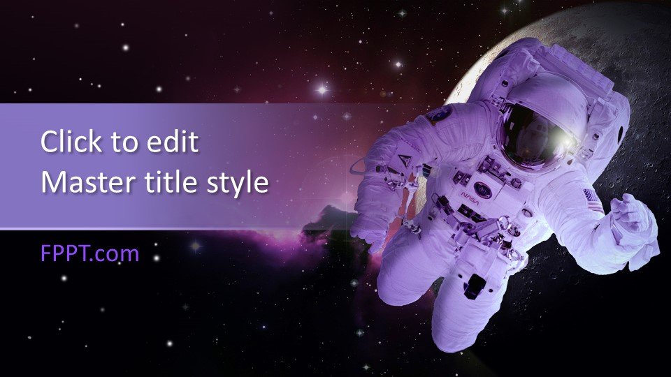 Free Space PowerPoint Template & Presentation Slides