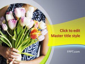 Free Flowers PowerPoint Template
