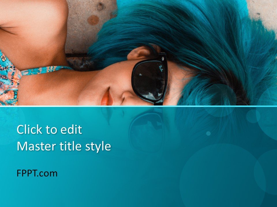 Free Fashion & Look PowerPoint Template