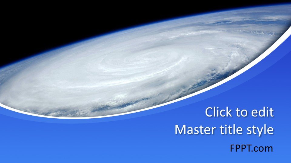 Free Hurricane PowerPoint Template - Free PowerPoint Templates