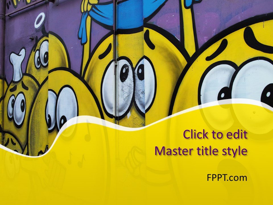 Free Graffiti Powerpoint Template Free Powerpoint Templates