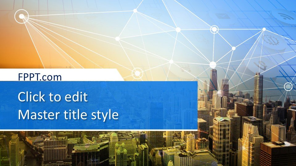 Free Smart City PowerPoint Template Free PowerPoint Templates