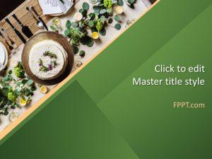 Free Dinner PowerPoint Template