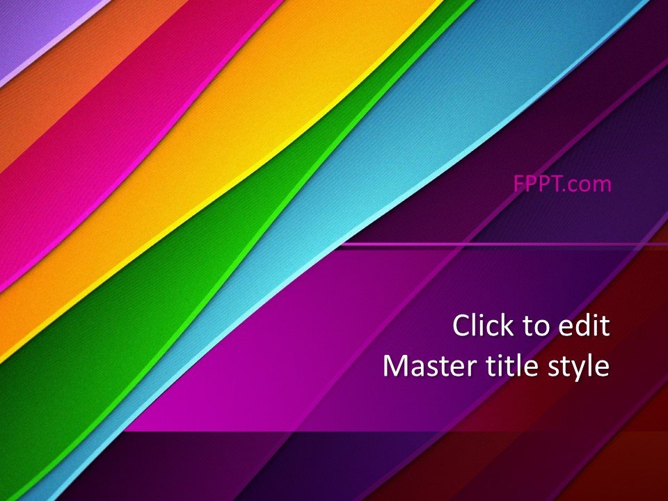 Free Colorful PowerPoint Design Template - Free PowerPoint Templates