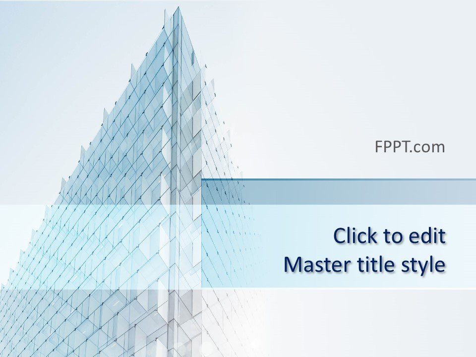 Free Architecture Perspective PowerPoint Template Free PowerPoint 